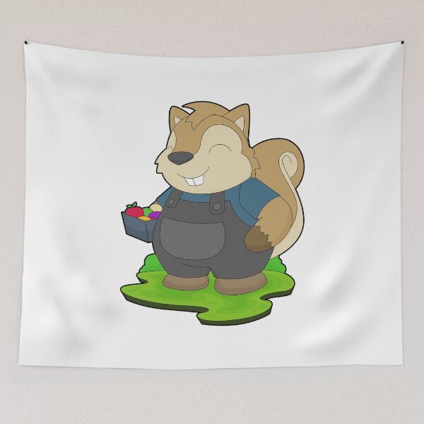 Item preview, Squirrel Farmer Fruit designed and sold by Snabdesign84.