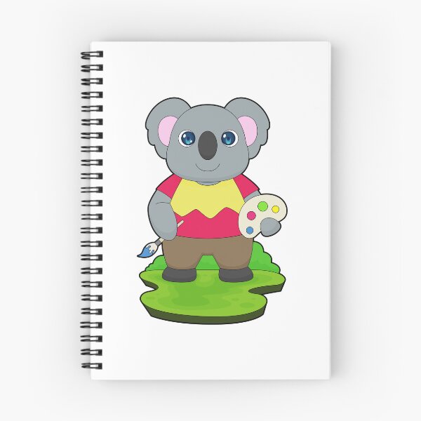 Item preview, Koala Painter Paintbrush Painting designed and sold by Snabdesign84.