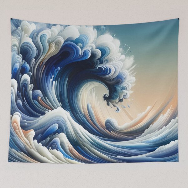 Item preview, Abstract dynamics of the sea designed and sold by Sigtrix.