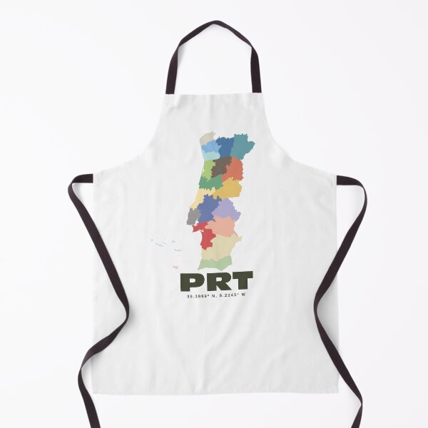Item preview, Portugal Map Print - Colorful Minimalist Portugal Map Art designed and sold by CartoPrints.