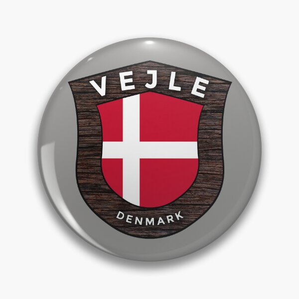 Item preview, Vejle Denmark Emblem Flag designed and sold by World Designs.
