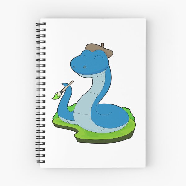 Item preview, Snake Painter Paintbrush Painting designed and sold by Snabdesign84.