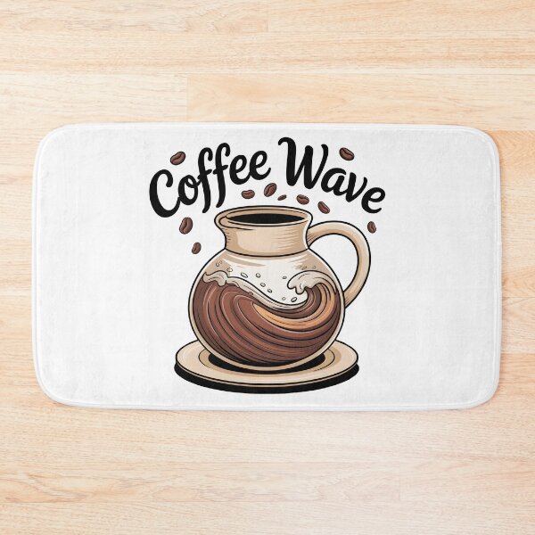 Item preview, The Great Wave of Coffee designed and sold by ThePixelAlchemy.