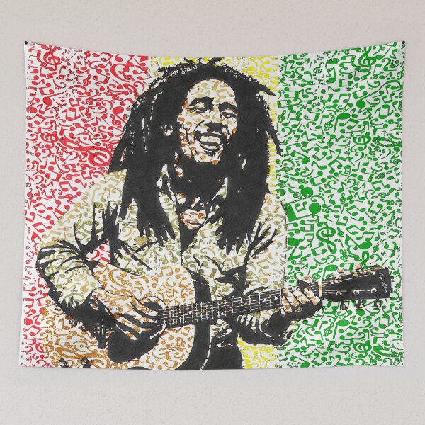 Item preview, Rhythmic Joy: Bob Marley designed and sold by Hen-C-Art.