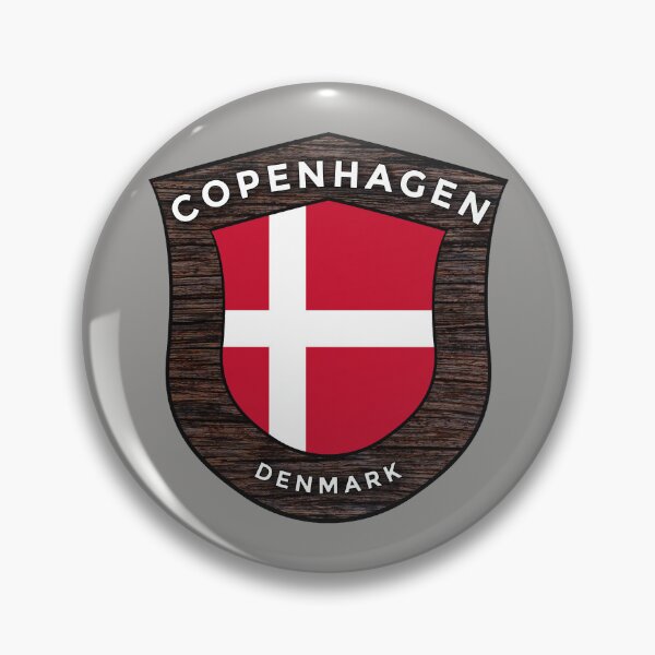 Item preview, Copenhagen Denmark Emblem Flag designed and sold by World Designs.