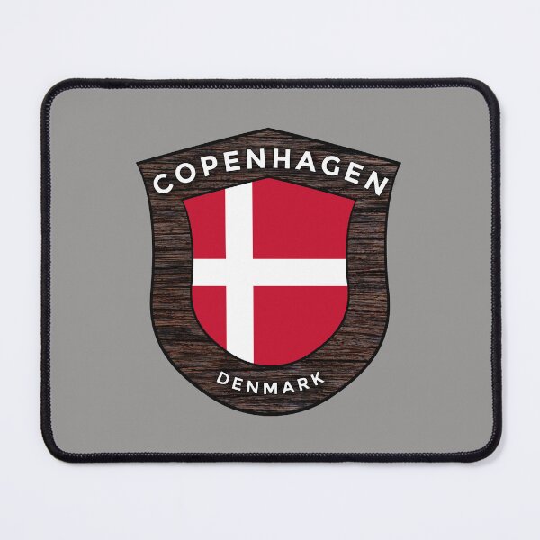 Item preview, Copenhagen Denmark Emblem Flag designed and sold by World Designs.