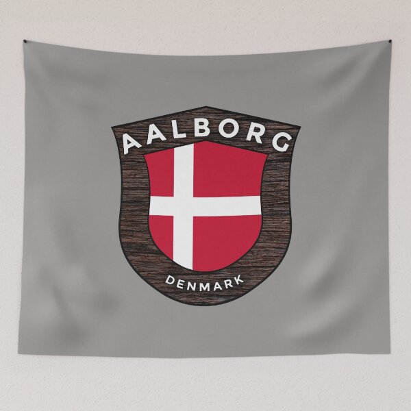 Item preview, Aalborg Denmark Emblem Flag designed and sold by World Designs.