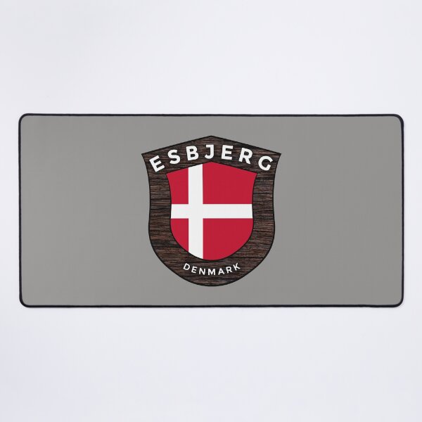 Item preview, Esbjerg Denmark Emblem Flag designed and sold by World Designs.