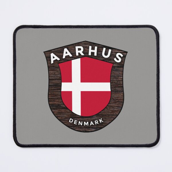 Item preview, Aarhus Denmark Emblem Flag designed and sold by World Designs.
