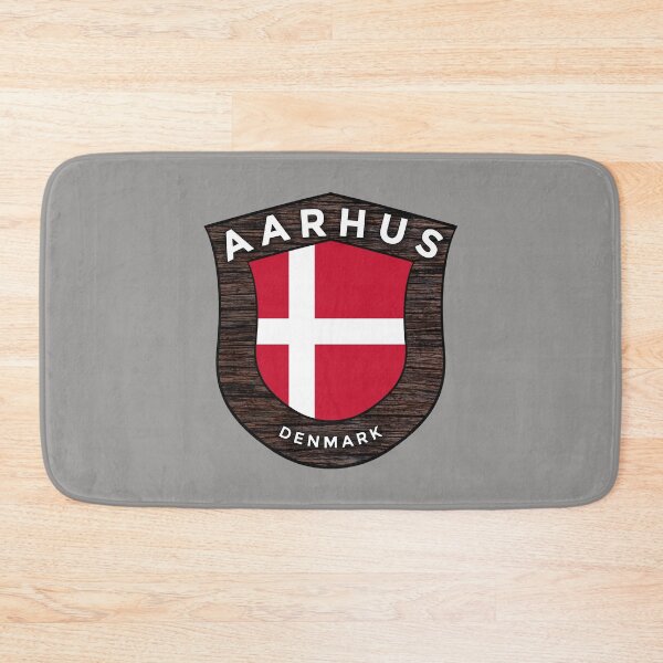 Item preview, Aarhus Denmark Emblem Flag designed and sold by World Designs.