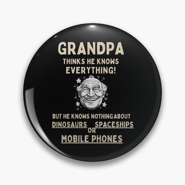 Item preview, Grandpa Thinks He Knows Everything  designed and sold by bazstees54.