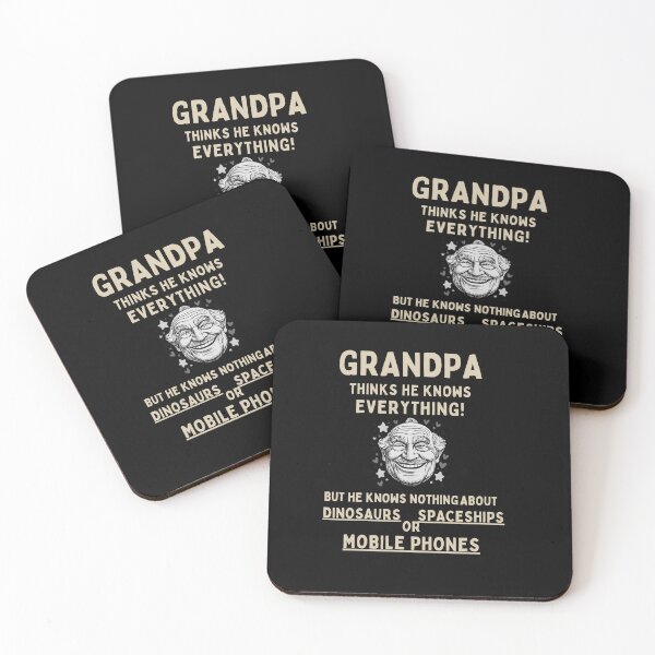 Item preview, Grandpa Thinks He Knows Everything  designed and sold by bazstees54.