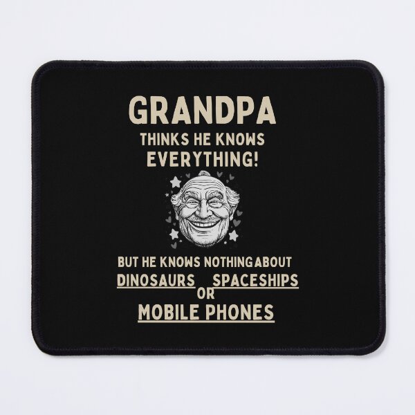 Item preview, Grandpa Thinks He Knows Everything  designed and sold by bazstees54.