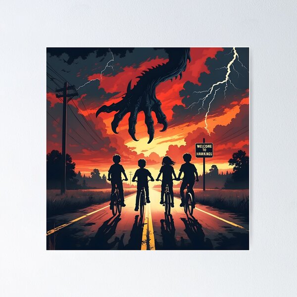 Stranger Things – Into the Shadows Poster