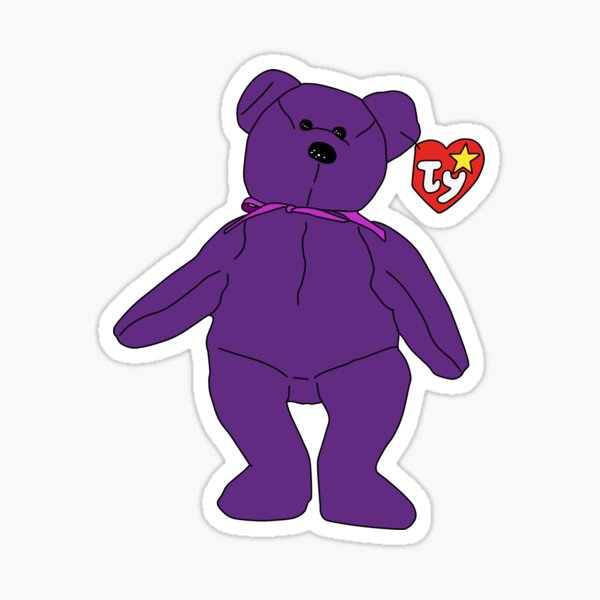 Beanie Baby Sticker