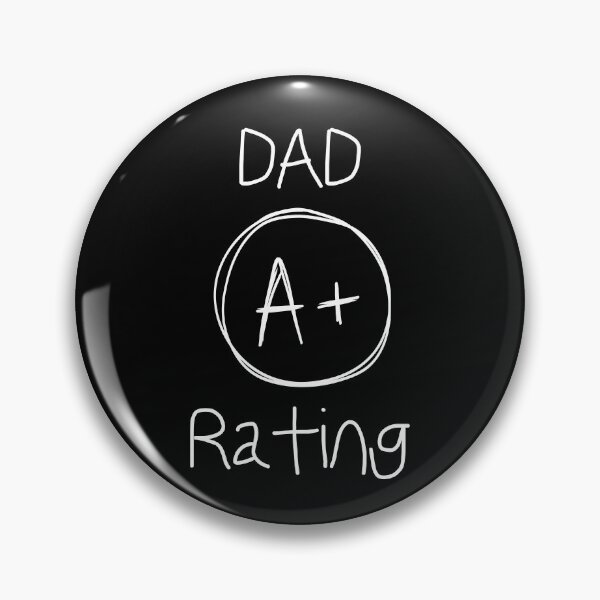 Item preview, Dad A+ Rating Shirt, Funny Father Shirt designed and sold by Sleepy Cat Design.