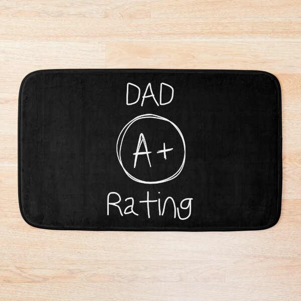 Item preview, Dad A+ Rating Shirt, Funny Father Shirt designed and sold by Sleepy Cat Design.