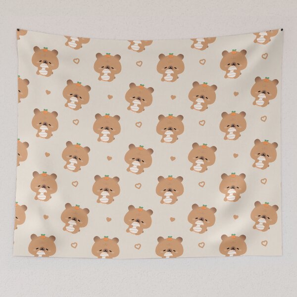 Item preview, Sleepy Capybara designed and sold by theladyernestember.
