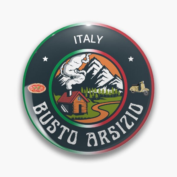 Item preview, Busto Arsizio Italy Emblem designed and sold by World Designs.