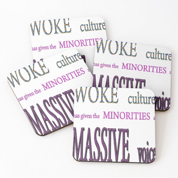 Item preview, WOKE culture has given the Minorities a MASSIVE voice designed and sold by Huskyyy Designs.