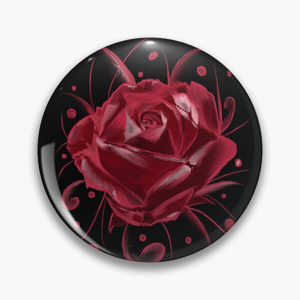 Item preview, Gothic Red Rose Pattern - Elegant Dark Floral Design designed and sold by ArtStyleAlice.