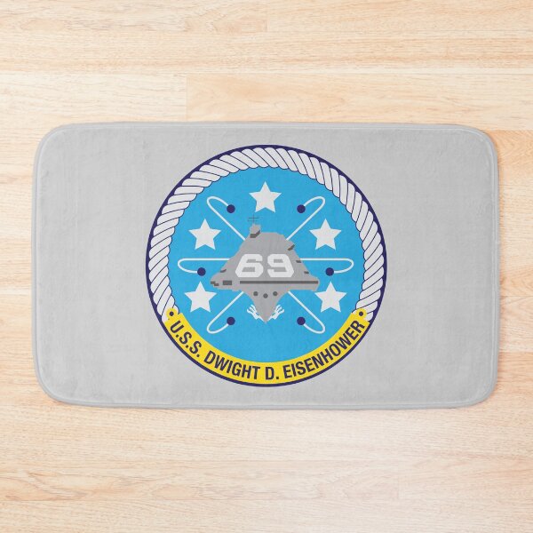 Item preview, USS Dwight D. Eisenhower (CVN-69) Navy Patch designed and sold by Feral Pug.