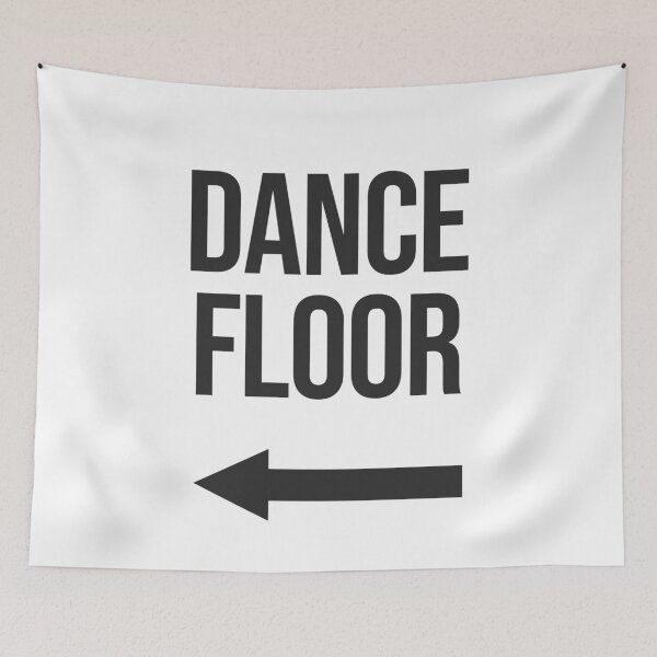 Item preview, Dance Floor Left Arrow designed and sold by Paigaam.