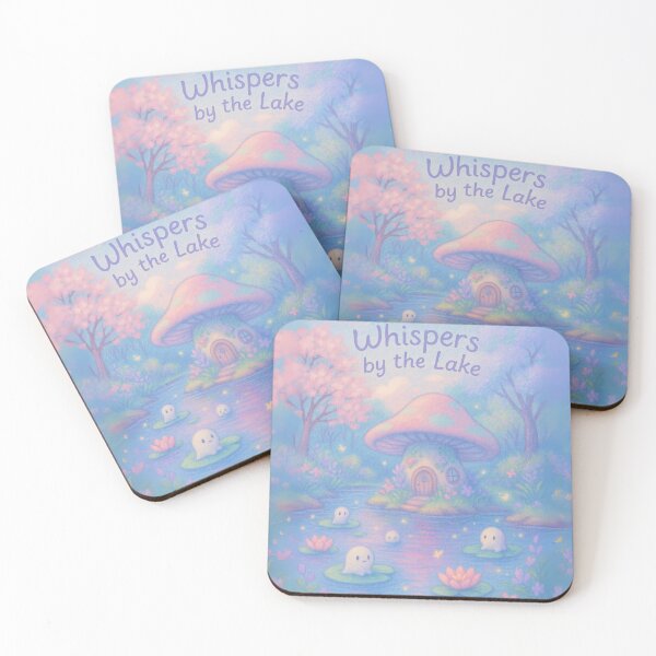 Item preview, Whispers by the Lake – Hidden Pastel Fairy Fantasy Art designed and sold by Laugh & Rewind .