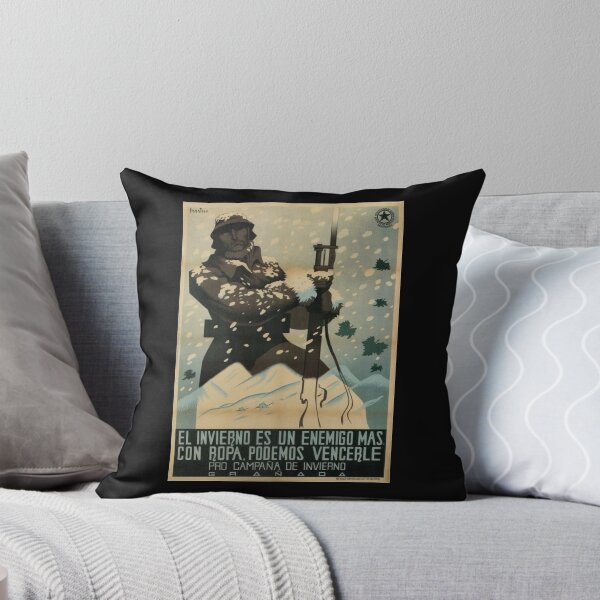 Item preview, Spanish civil war winter campaign poster designed and sold by HistoryNerds.