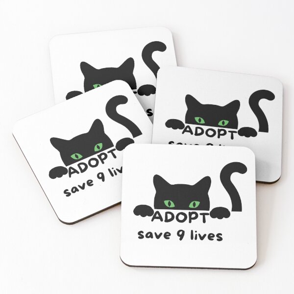 Item preview, Adopt - Save 9 Lives designed and sold by VasInd.