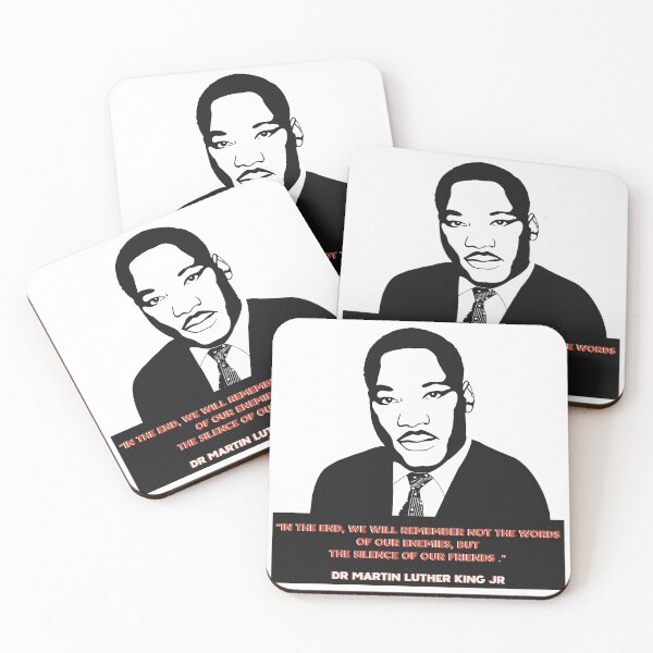 Item preview, Martin Luther King Quote - “In the end” designed and sold by KateVanFloofno1.