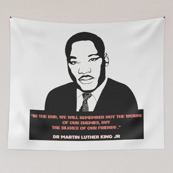 Item preview, Martin Luther King Quote - “In the end” designed and sold by KateVanFloofno1.