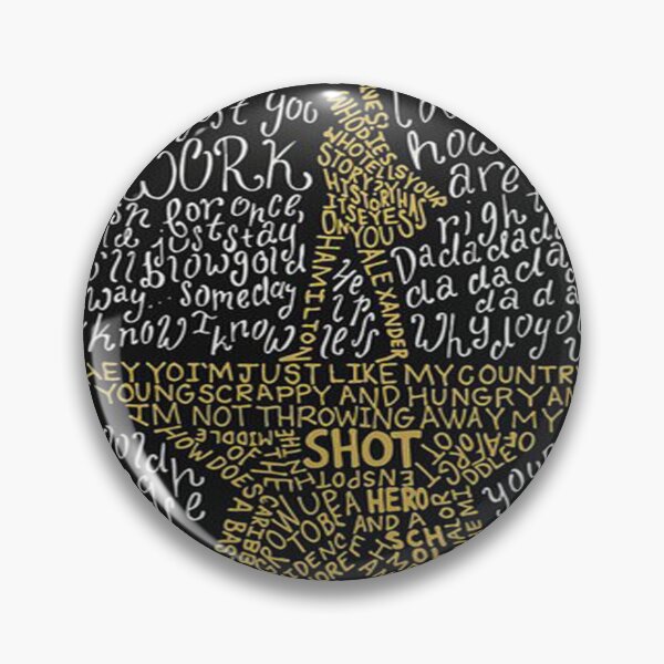 Item preview, H7227, Hamilton, Musical, Lyrics designed and sold by Jacobsoh.