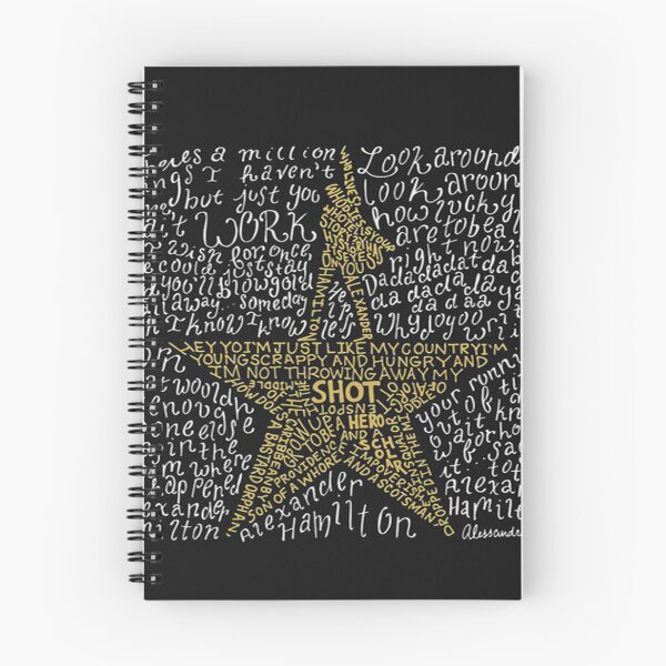 Item preview, H7227, Hamilton, Musical, Lyrics designed and sold by Jacobsoh.