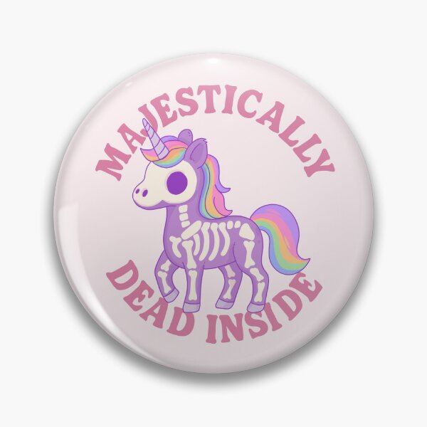 Item preview, Majestically Dead Inside Skeleton Unicorn  designed and sold by Jess.a.creates.