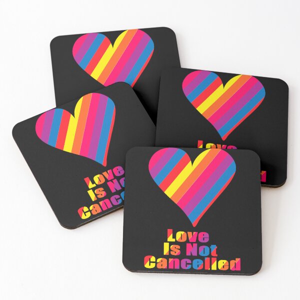 Artikelvorschau, Liebe ist nicht abgesagt LGBTQ Regenbogen Einhorn Valentinstag entworfen und verkauft von Best-Art-Design.