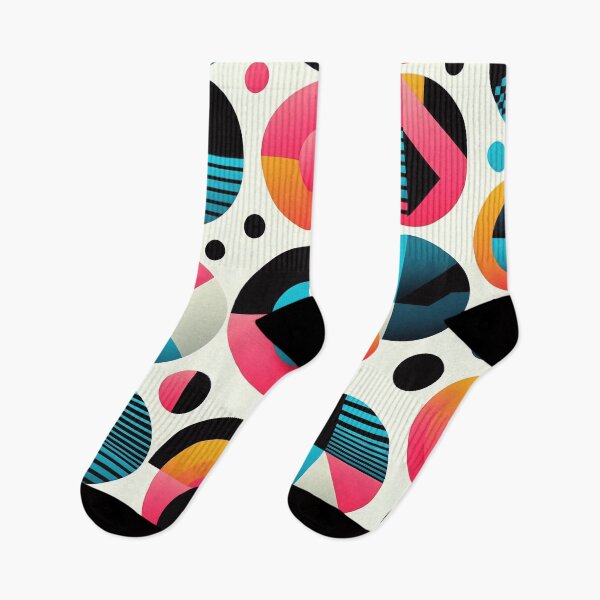 Item preview, Abstract Circles 70s Fusion with Modern Colors designed and sold by JohnnyVillas.