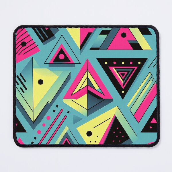 Item preview, Electric Geometric 80s 90s Fashion Vivid Pattern designed and sold by JohnnyVillas.
