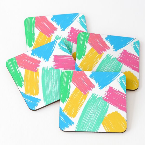 Item preview, Electric vivid colors pencil strokes designed and sold by ElixirCraft.