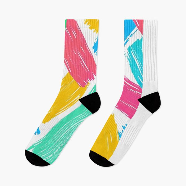 Item preview, Electric vivid colors pencil strokes designed and sold by ElixirCraft.