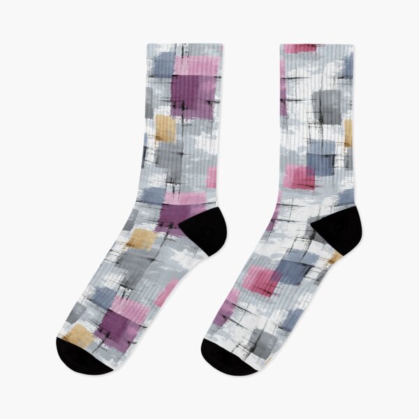 Artikelvorschau, Abstraktes Pinselstrich-Gitter-Nahtloses Muster entworfen und verkauft von Moisky Patterns.