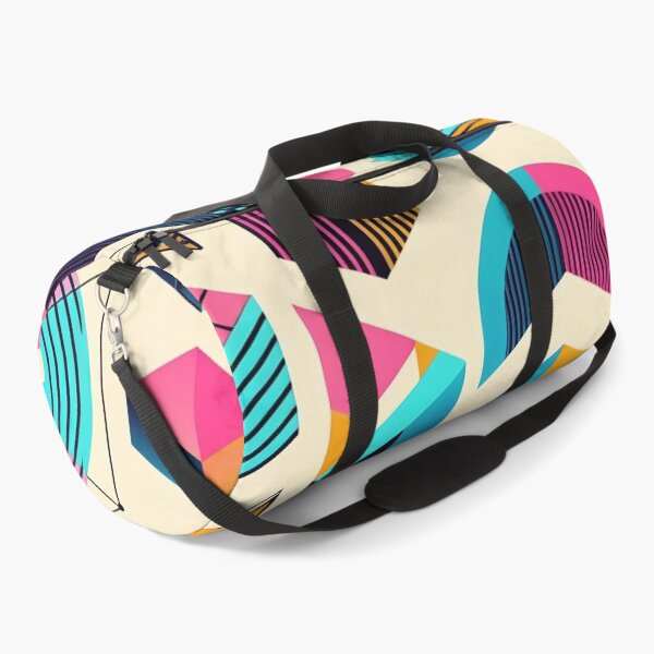 Item preview, Abstract 70s Architecture Inspired Retro Style Pink, Blue and Orange Tones designed and sold by JohnnyVillas.