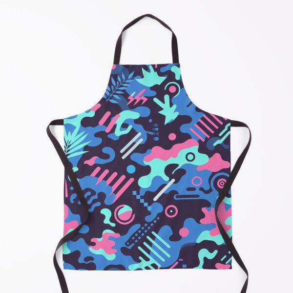 Item preview, Neon Abstract Pattern With Cool Pink and Blue Tones designed and sold by JohnnyVillas.