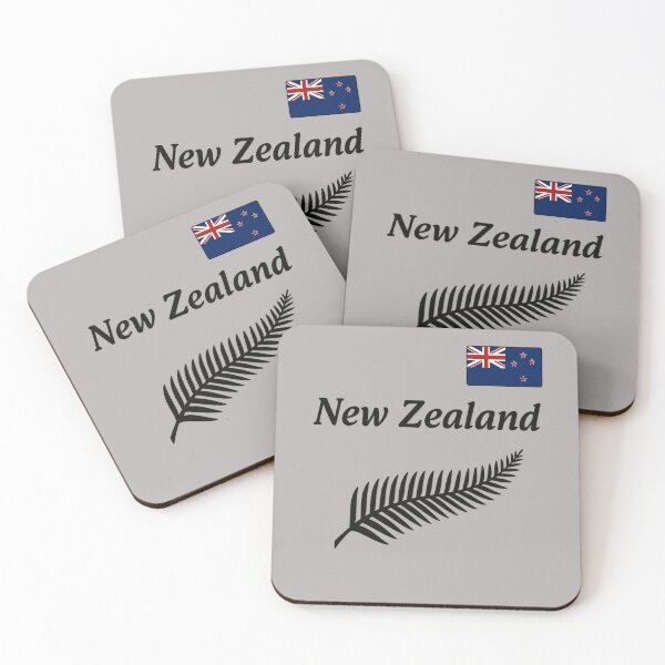 Item preview, New Zealand Silver Fern  – NZ Flag Travel Design | Proud Kiwi Symbol | Minimalist New Zealand Souvenir designed and sold by Right-UR.