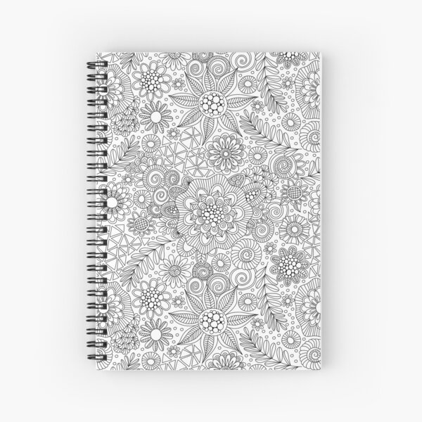 Follow your dreams doodle art Spiral Notebook for Sale by Glynnis