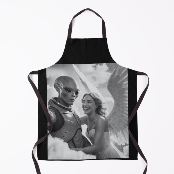 Item preview, Selfie extraterrestre con ángel designed and sold by StaggDevon.