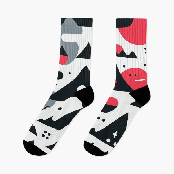 Item preview, Futuristic Minimal Geometric Pattern With Mountains Landscape designed and sold by JohnnyVillas.