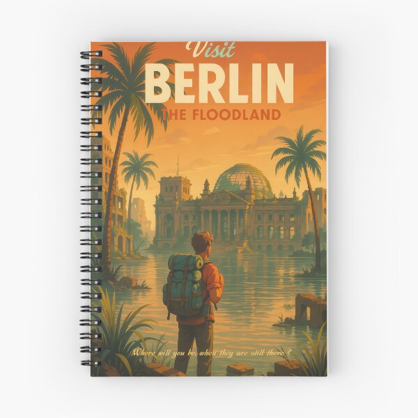 Item preview, Visit THE FLOODLAND - BERLIN - Reichstagsgebäude designed and sold by Earth Celebration Designs.