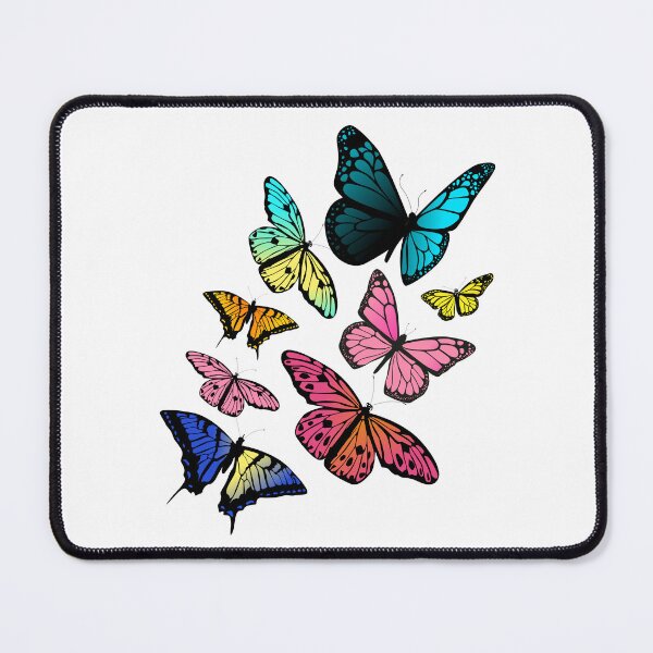 Item preview, Colorful Butterfly Flight - Vibrant Spring Insect Design designed and sold by ArtStyleAlice.
