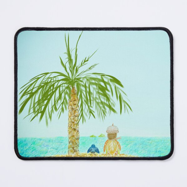 Item preview, Sitting on a tropical island - protect nature designed and sold by greenPQBstudio.